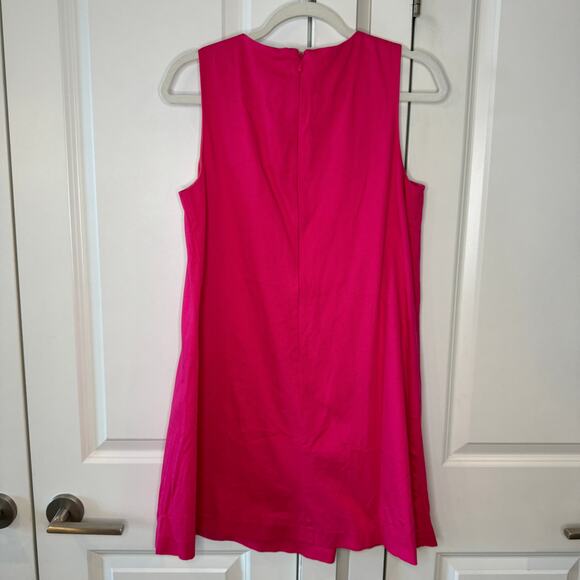 CECE by Cynthia Steffe Bright Pink Bow Shift Dress | 6 - Picture 7 of 10